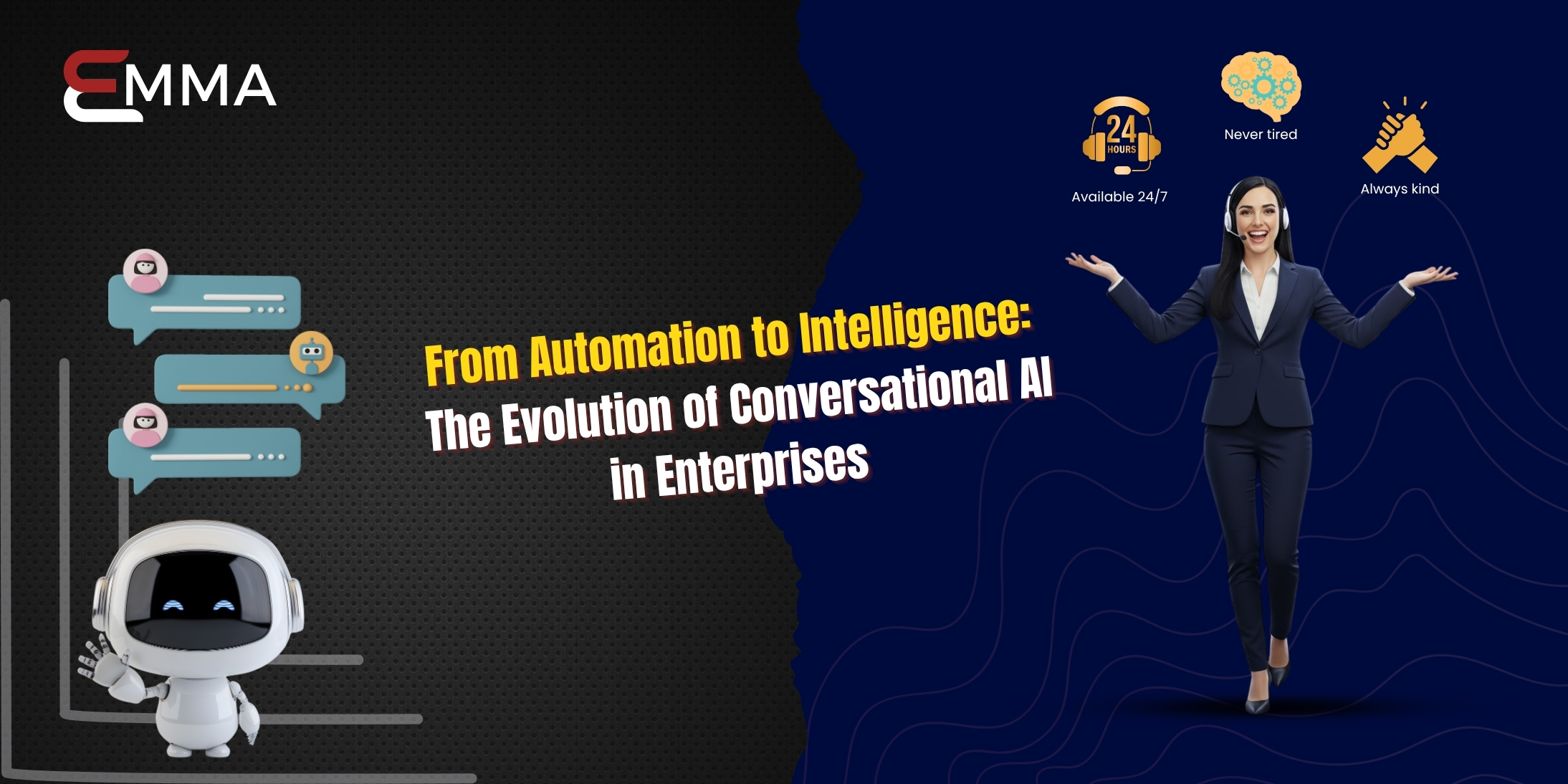 From Automation to Intelligence: The Evolution of Conversational AI in Enterprises